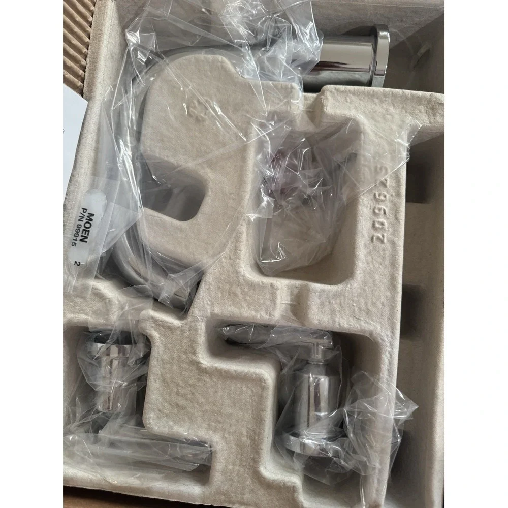 Moen Bathroom Faucet. The Image Shows The Faucet Is New.